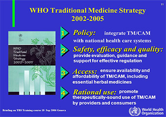 WHO Traditional Medicine Strateg 2002-2005